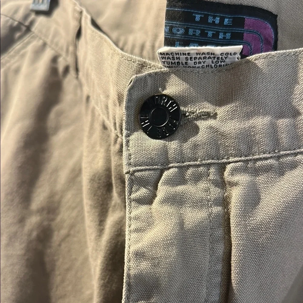 Vintage The North Face Men's Grey Double Knee Pants